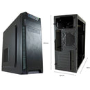 Set Intel Budget Office PC - Office PC + souris + clavier - y compris Office Professional Plus 2021, Norton 360 & USB SD Card Reader