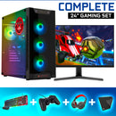 Screenon - Set de jeu - X48187 - V1 (Gamepc.x48187 + moniteur de 24 pouces + clavier + souris)