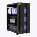 ScreenON - Racing Gaming Set + Red Bull Flag - F2325027 - (GamePC.F13050 + 27 Inch Monitor + Toetsenbord + Muis + Controller + Gratis Red Bull Flag) - ScreenOn