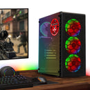 ScreenON - Ryzen 5 - 500GB M.2 SSD - 16GB RAM - Radeon RX 6500XT - Game PC E723189 - WiFi - ScreenOn