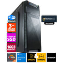 ScreenON - Ryzen 5 - 1TB M.2 SSD - 16GB RAM - RTX 2060/3050/3060 - Allround Office PC - Inclusief Norton 360 + WiFi & Bluetooth