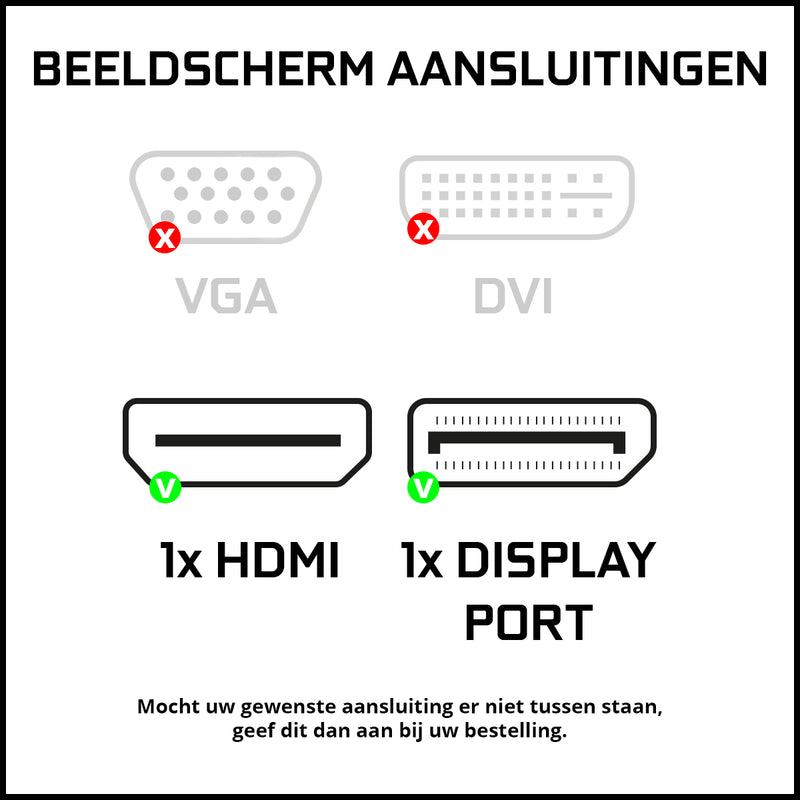 Screenon - Set Office Set - X105125 - V2 (OfficePc.x105125 + Moniteur de 27 pouces + clavier + souris)