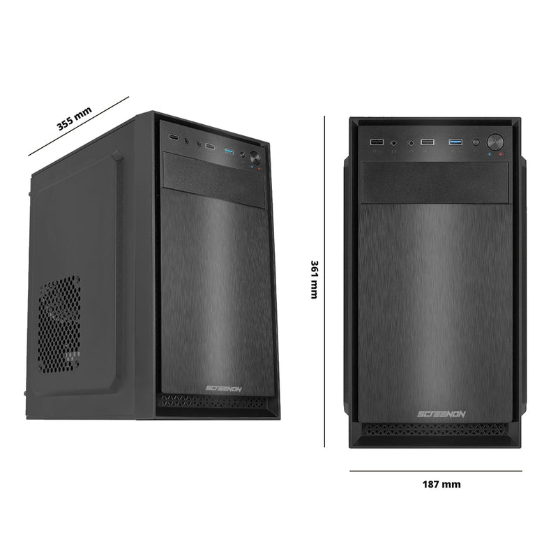 Intel Compleet PC SET | Intel Core i7 | 32 GB DDR4 | 1 TB SSD + 27 Inch Monitor + Muis + Toetsenbord | Windows 11 Pro + WiFi & Bluetooth