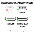 ScreenON - Intel Core i5 - 1000GB SSD - 32GB RAM - RTX 3050 - Gaming Set - V92024327 (27" Monitor + Toetsenbord + Muis)