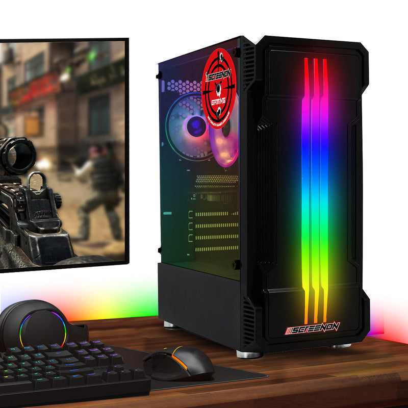 AMD Power Gaming PC | AMD Ryzen 5 - 5600G | 16 Go DDR4 | 500 Go SSD - NVME | Windows 11 Pro