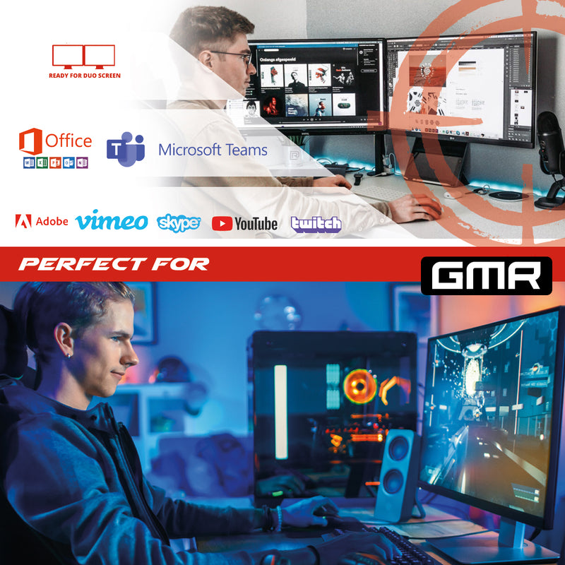 GMR R11 GamePC - AMD Ryzen 3 - 240GB SSD - Vega 8 - 8GB RAM