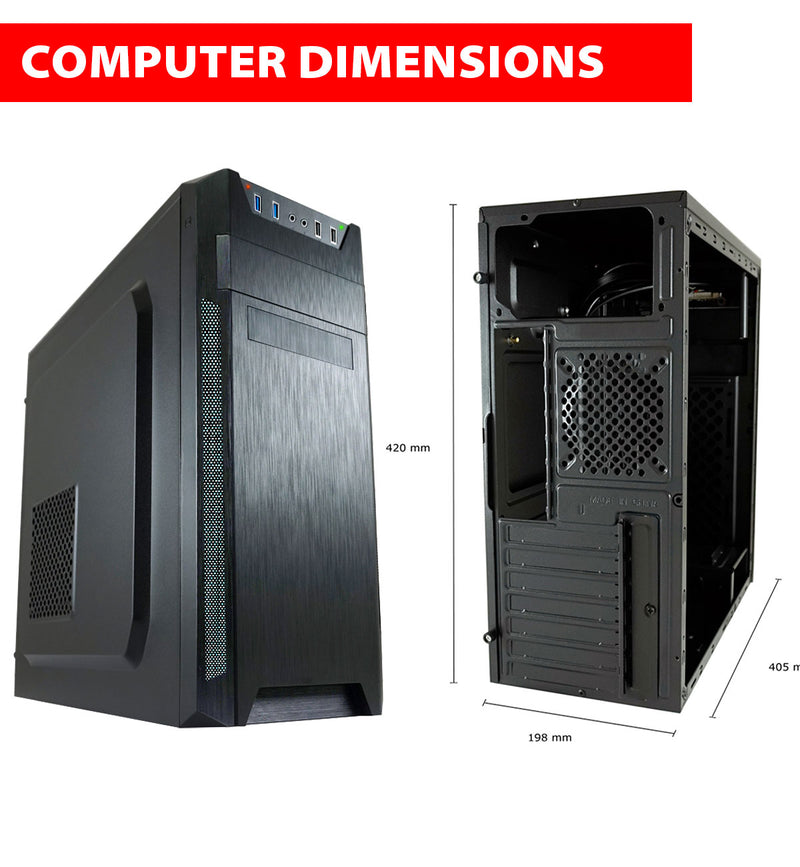 Intel complet PC | Intel Core i5 | 8 Go de RAM | 250 Go SSD | Windows 11 Pro