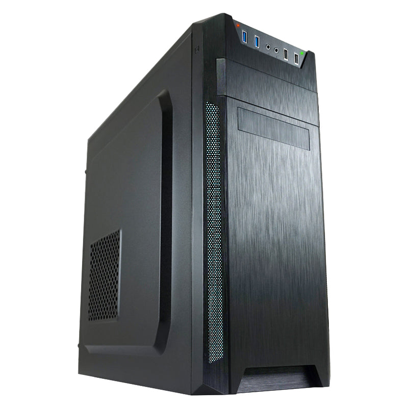 Budget Office PC Set - AMD Athlon - 120 Go M.2 SSD - 8 Go de RAM - Radeon Vega 3 (moniteur de 24 pouces | Mouse | Clavier | Incluant Office Professional plus 2021)