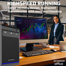 Ensemble PC complet Intel | Intel Core i7 | 16 Go DDR4 | 1 TB SSD - NVME + moniteur de 24 pouces + souris + clavier | Windows 11 Pro