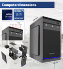 Ensemble PC complet Intel | Intel Core i7 | 16 Go DDR4 | 1 TB SSD - NVME + moniteur de 24 pouces + souris + clavier | Windows 11 Pro