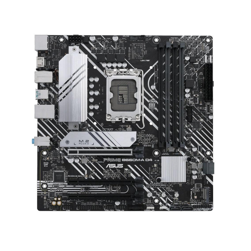 ASUS Prime B660M-A D4 - Intel B660 - Moederbord - ScreenOn