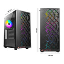 ScreenON - Game Computer / Gaming PC - Ryzen 5 - 500GB M.2 SSD - 16GB RAM - Intel Arc A380 - Game PC TX88557 - Windows 11 - ScreenOn