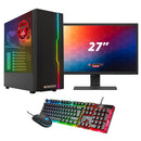 ScreenON - Gaming Set - X105127 - V2 (Game PC X105127 + 27 Inch Monitor + Toetsenbord + Muis) - ScreenOn