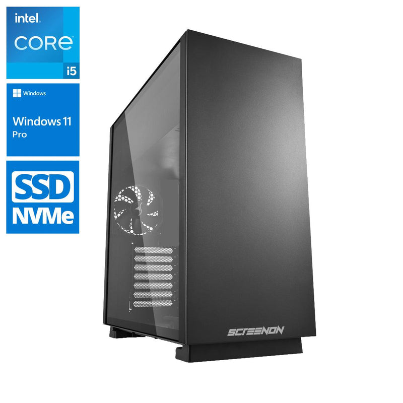ScreenON - Intel Core i5 - 240GB SSD - GTX 1650 - Home / Office PC.Z34020 - WiFi - ScreenOn