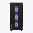 ScreenON - Racing Gaming Set + Ferrari Flag - F5325024 - (GamePC.F13050 + 24 Inch Monitor + Toetsenbord + Muis + Controller + Gratis Ferrari Flag) - ScreenOn