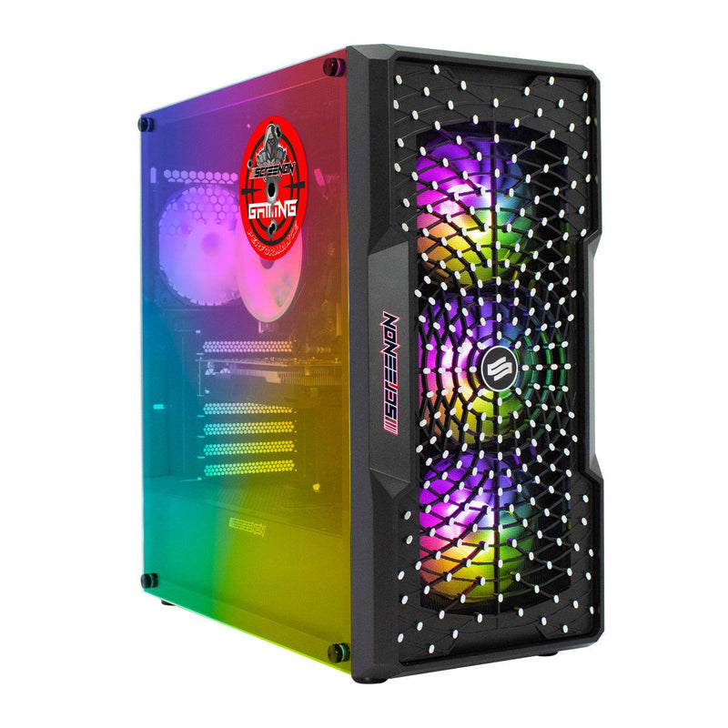 ScreenON - Ryzen 7 - 480GB M.2 SSD + 2TB HDD - RTX 3070Ti 8GB - GamePC.X428122 - WiFi - ScreenOn